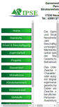 Mobile Screenshot of ipse-neustrelitz.de